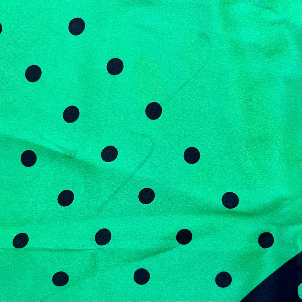 Set of 2 scarves YSL Nina Ricci Yves Saint Laurent - Picture 3 of 8